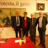 Con il prof. Emanuele Severino, Massimo Tedeschi, Paolo Barbieri e Claudio Bragaglio. Presentazione in AAB del libro 